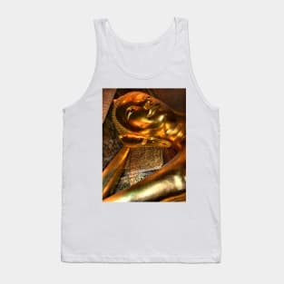 The Reclining Buddha, Wat Pho, Bangkok, Thailand Tank Top